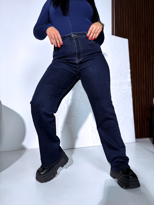 Джинсы "OCEAN DJ2554" - темно-синие